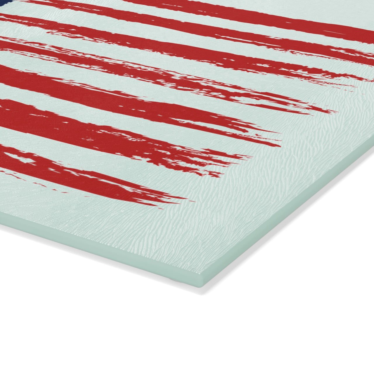 American Flag Glass Cutting Board